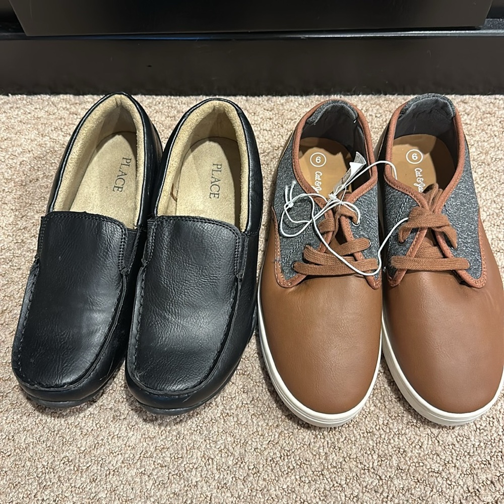 Black and Brown Kids shoes